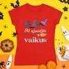 Moteriški marškinėliai "Aš užuodžiu vaikus"