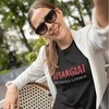 Moteriški marškinėliai "Atsargiai - moteriška logika"