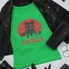 Moteriški marškinėliai "Catzilla"
