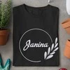 Moteriški marškinėliai "Elegantiška Janina"