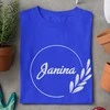 Moteriški marškinėliai "Elegantiška Janina"