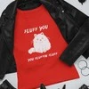 Moteriški marškinėliai "Fluff you"