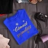 Moteriški marškinėliai "Gimusi spindėti"