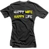 Moteriški marškinėliai "Happy wife"