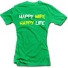 Moteriški marškinėliai "Happy wife"