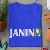 Moteriški marškinėliai "Janina su vainiku"