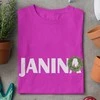 Moteriški marškinėliai "Janina su vainiku"