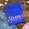 Moteriški marškinėliai "Janina visada teisi"