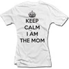Moteriški marškinėliai "Keep calm I am the mom"