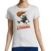 Moteriški marškinėliai "Lithuania: win or die trying"