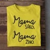 Moteriški marškinėliai "Mama sako, mama žino"