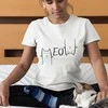 Moteriški marškinėliai "MEOW"