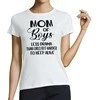 Moteriški marškinėliai "Mom of boys"