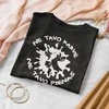 Moteriški marškinėliai "Ne tavo karvė, ne tavo pienas"