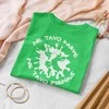Moteriški marškinėliai "Ne tavo karvė, ne tavo pienas"