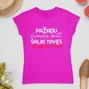 Moteriški marškinėliai "Pažadu visada būti"