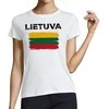 Moteriški marškinėliai "Retro Lietuva"