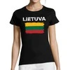 Moteriški marškinėliai "Retro Lietuva"