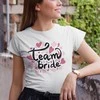 Moteriški marškinėliai "Team bride"