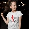 Moteriški marškinėliai "Visos bobos kaip bobos, o aš DEIVĖ"