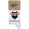 Moteriškos kojinės „Be owlsome“