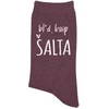 Moteriškos kojinės "Bl*d kaip salta"