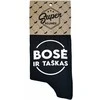 Moteriškos kojinės "Bosė ir taškas"