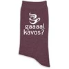 Moteriškos kojinės "Gaaal kavos?"