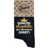 Moteriškos kojinės „Gimusi shopintis“