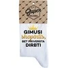 Moteriškos kojinės „Gimusi shopintis“
