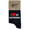 Moteriškos kojinės „I love my boyfriend“