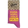 Moteriškos kojinės "Kada noriu, tada ir pikta"