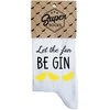 Moteriškos kojinės „Let the fun BE GIN“