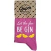 Moteriškos kojinės „Let the fun BE GIN“