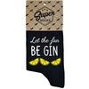 Moteriškos kojinės „Let the fun BE GIN“