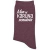 Moteriškos kojinės "Man Karūna nenukris"