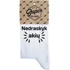 Moteriškos kojinės „Nedraskyk akių“
