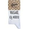 Moteriškos kojinės „Valgau, ką noriu“