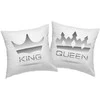 Pagalvių užvalkalų komplektas "King and Queen"