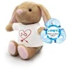 Pliušinis zuikutis "Binky - meilė" su Jūsų pasirinktais inicialais (18 cm)