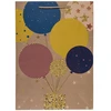 Popierinis dovanų maišelis "Balloons and candles" (34,5x25x8,5cm)