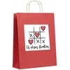 Popierinis dovanų maišelis "Iš visos širdies"
