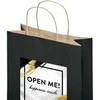 Popierinis dovanų maišelis "Open me"
