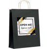 Popierinis dovanų maišelis "Open me"