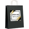 Popierinis dovanų maišelis "Open me"