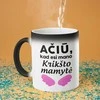 Puodelis "Ačiū, kad esi mano krikšto mamytė"