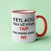 Puodelis "Ačiū, Tėti"