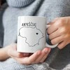 Puodelis "Anykščiai - širdis"