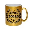 Puodelis "Auksinis bosas"
