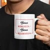 Puodelis "Bosas neklysta - Bosas rizikuoja"